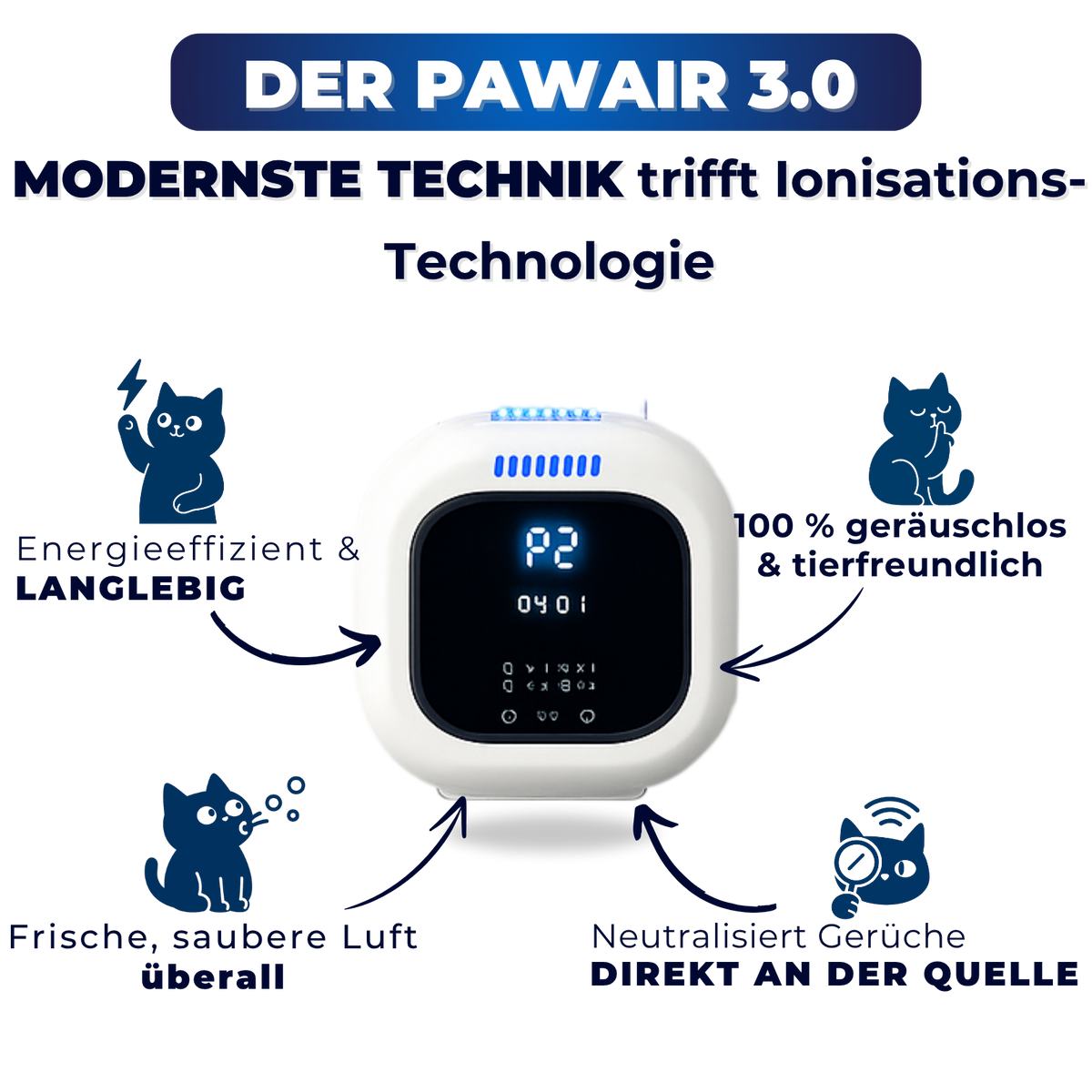 <h2>Verabschiede dich für immer von Katzengerüchen!</h2>